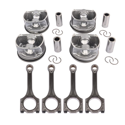 4stk kolben pleuelstange - 4stk,