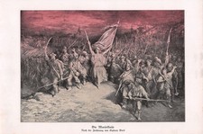Die Marseillaise - Gustave Dore - 1921 - Historischer Kunstdruck ~30x20cm
