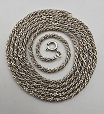 Massive Kordelkette aus 835er