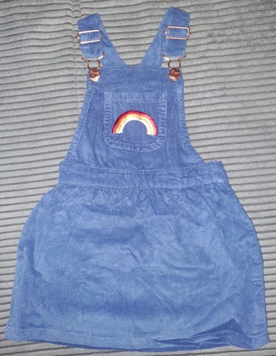 Trägerrock mädchen blau - 92,