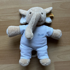 Steiff Trampili Elefant Spieluhr Blau Brahms Wiegenlied Blau