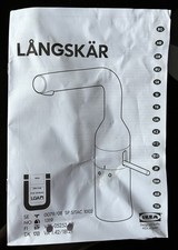 Waschbecken Armatur Wassermischer für Bad Langskär Ikea Gebraucht defekt