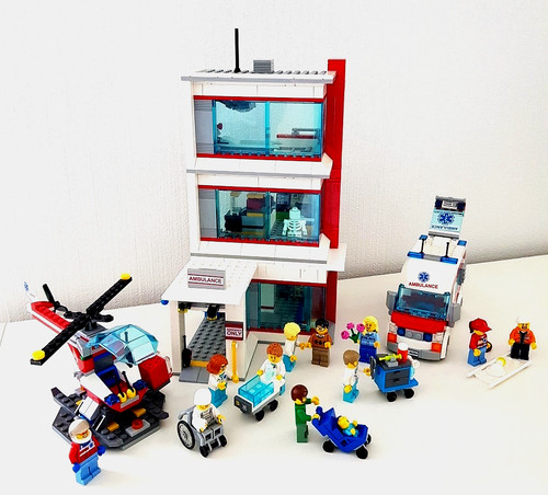 Lego city 60204 krankenhaus - city,