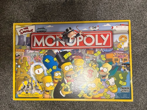 Die simpsons monopoly hasbro - simpsons,
