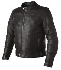 Lederjacke schwarz Motorrad