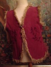 Kinderkleidung Weste Vintage 140 Seventies, altrosa 70er Jahre