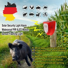 Solar Alarm Licht Infrared