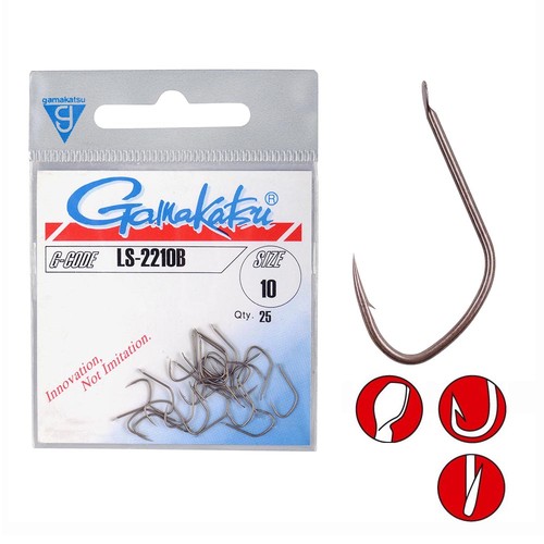Gamakatsu 2210b hooks - ls-2210b,