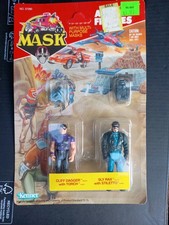 MASKE Kenner Actionfiguren Cliff Dagger & Sly Rax MISB