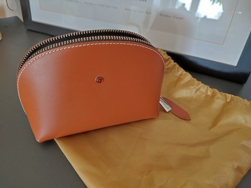 Kosmetiktasche aus leder - kosmetiktasche,