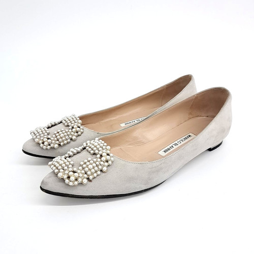 Manolo blahnik flachschuhe - manolo,