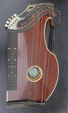 Harfen Zither Zettel Adolf