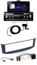 Pioneer DAB Bluetooth MP3 USB Autoradio für Smart ForTwo 450 blau ohne Metallsch