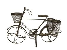 Blumen-Fahrrad Antik Metall Garten Dekoration Hingucker Blumenampel Hängeampel