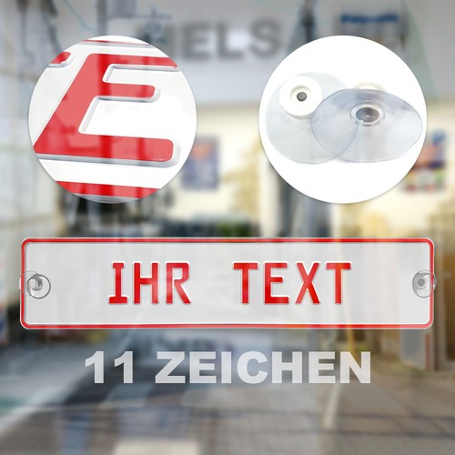 Schild namenschild lkw - schild,