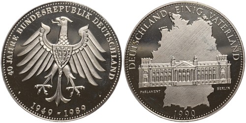 Medaille deutschland einig - deutschland,