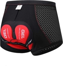 Herren Radlerhose Radlerhose 5D Gel Sitzpolster Radlerhose Radlerhose Größe L