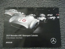 Mercedes AMG Motorsport Kalender 2019 used OVP/Box 69 x 48 cm Collectors item