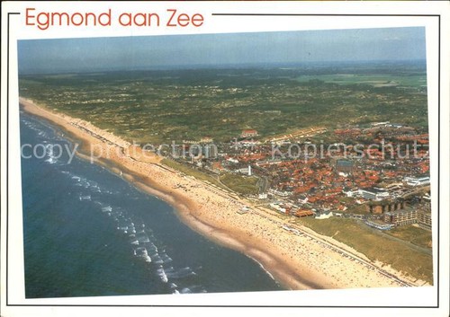 Egmond aan zee fliegeraufnahme - egmond,