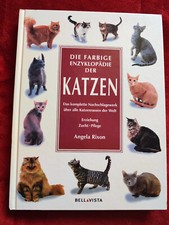 Die farbige Enzyklopädie der Katzen-Erziehung-Zucht-Pflege (sehr gut)  35-4