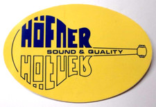 Werbe-Aufkleber Höfner Sound