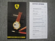 original Prospekt Ferrari