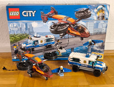 Lego City Set 60209 Polizei Diamantenraub Hubschrauber Auto Transporter