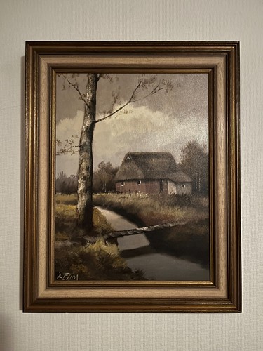 Gemälde moor worpswede - gemälde, /