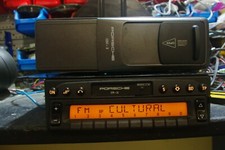 Oldtimer PORSCHE CR-11 autoradio + 6-fach CD wechsler + bed.anleitung+ CODE pass