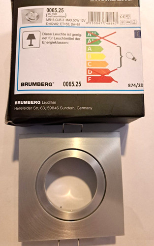 Brumberg einbaustrahler alu - brumberg,