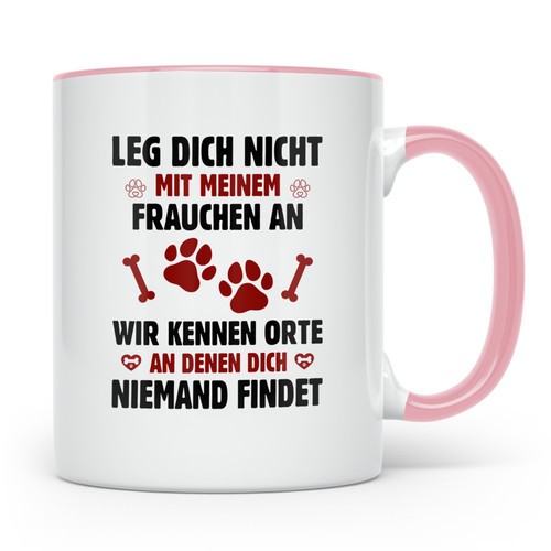 Hundetasse leg dich - hundetasse, nicht