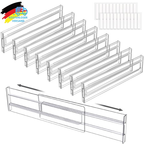 Schubladenteiler - 8x,