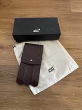 Montblanc leder etui - montblanc leder, etui glove