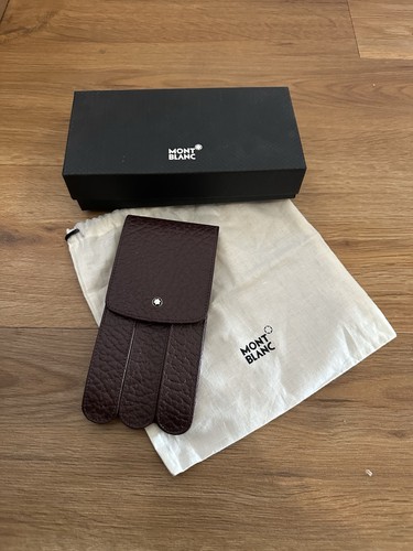 Montblanc leder etui - montblanc leder, etui glove