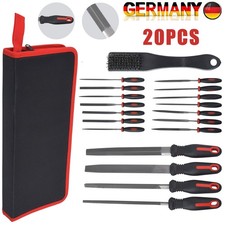 FEILEN SET 20-TEILIG WERKSTATTFEILEN SATZ RASPEL FEILE für METALL + HOLZ