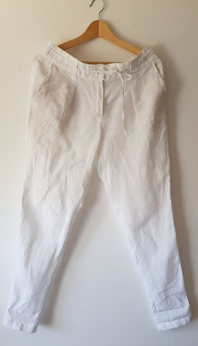 Rene lezard leinenhose weiß - ,