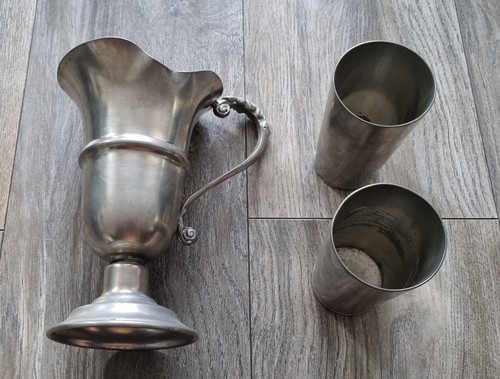 Zinn geschirr kanne becher - geschirr, 2