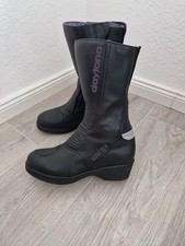 Daytona Lady Pilot (Größe 39 EU) GTX Gore-Tex Damen Motorradstiefel - Schwarz...