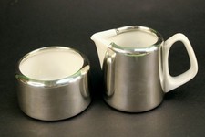 Zucker-Milch-Set versilbert