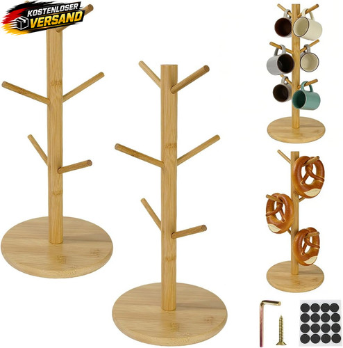 Stück tassenständer holz - stück,