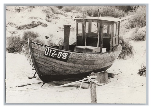 ückeritz 1984 fischerboot - Ückeritz,