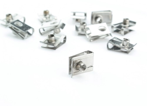 Edelstahl blechmutter clips - edelstahl, m4
