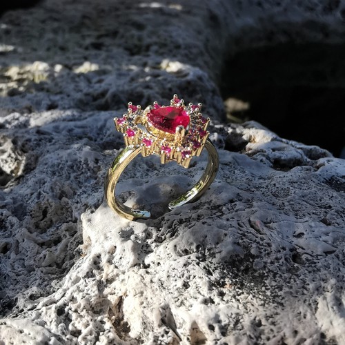 Herz ring 585 gold - herz,