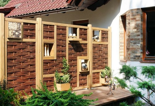 Sichtschutzzaun holz - sichtschutzzaun,