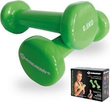 Schildkröt® Vinyl Hanteln 0,5kg Set - ideal für Gymnastik-, Aerobic✅
