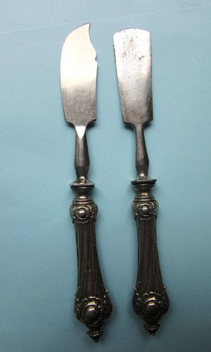 Antike butter und käsemesser - butter-,