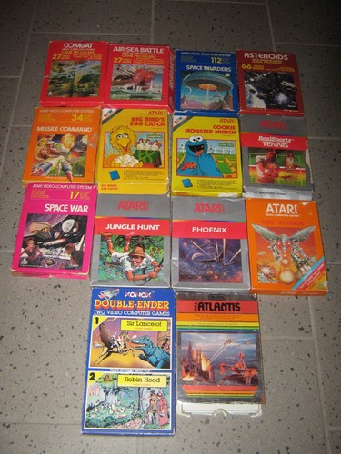 Atari 2600 module - atari, stück