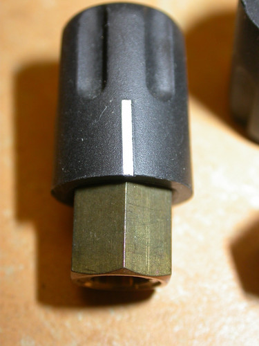 Drehknopf schwarz 15 - schwarz, (Ø