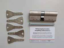 KESO 8000 Omega² 81.C16 Doppelzylinder 40/45 inkl. 5 Schlüssel, VdS A