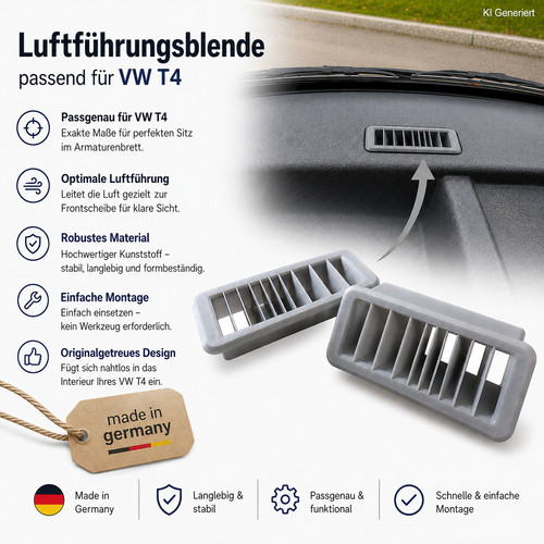 Lüftungsgitter - 2x,